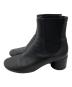 MM6 Maison Margiela (エムエムシックスメゾンマルジェラ) サイドゴアショートブーツ ブラック サイズ:SIZE 37：10000円