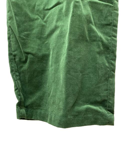 HUIS（ハウス）HUIS (ハウス) みじんコールイージーワークパンツ エバーグリーン サイズ:F 未使用品の古着・服飾アイテム