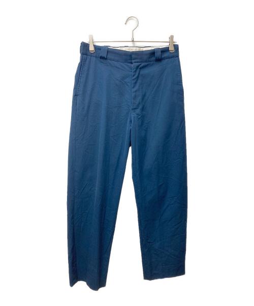 A.PRESSE（アプレッセ）A.PRESSE (アプレッセ) Dress Chino Trousers 22AAP-04-14M ブルー サイズ:1の古着・服飾アイテム