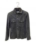 EMMETI×Brilla per il gustoエンメティ×ブリッラ ペル イルグースト）の古着「スエードシャツジャケット」｜グレー