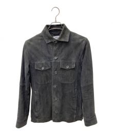 EMMETI×Brilla per il gusto（エンメティ×ブリッラ ペル イルグースト）の古着「スエードシャツジャケット」｜グレー