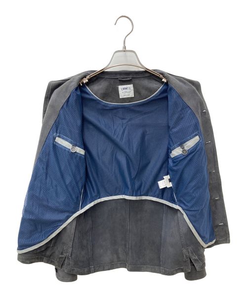 EMMETI（エンメティ）EMMETI (エンメティ) Brilla per il gusto (ブリッラ ペル イルグースト) スエードシャツジャケット グレー サイズ:44の古着・服飾アイテム