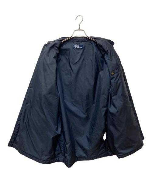 POLO RALPH LAUREN（ポロ・ラルフローレン）POLO RALPH LAUREN (ポロ・ラルフローレン) キルティングハーフコート ネイビー サイズ:Lの古着・服飾アイテム