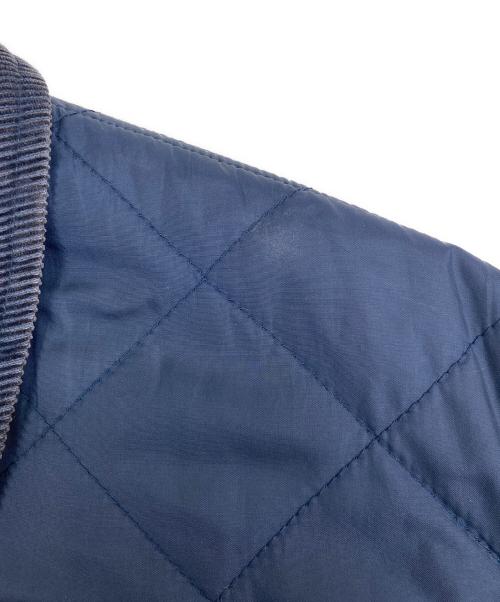 POLO RALPH LAUREN（ポロ・ラルフローレン）POLO RALPH LAUREN (ポロ・ラルフローレン) キルティングハーフコート ネイビー サイズ:Lの古着・服飾アイテム