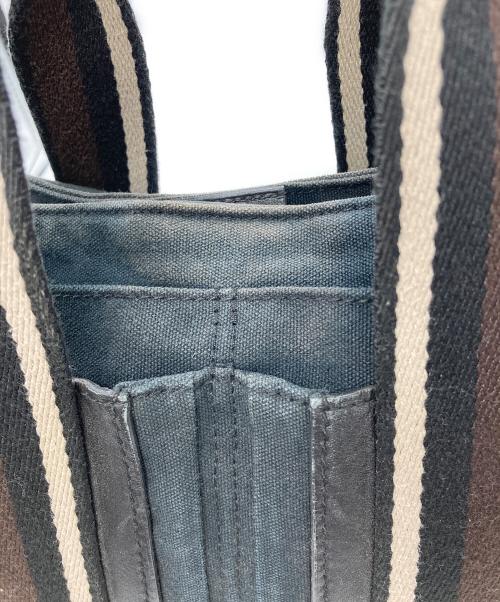 HERMES（エルメス）HERMES (エルメス) トートバッグ　トロカホリゾンタルPM ネイビーの古着・服飾アイテム