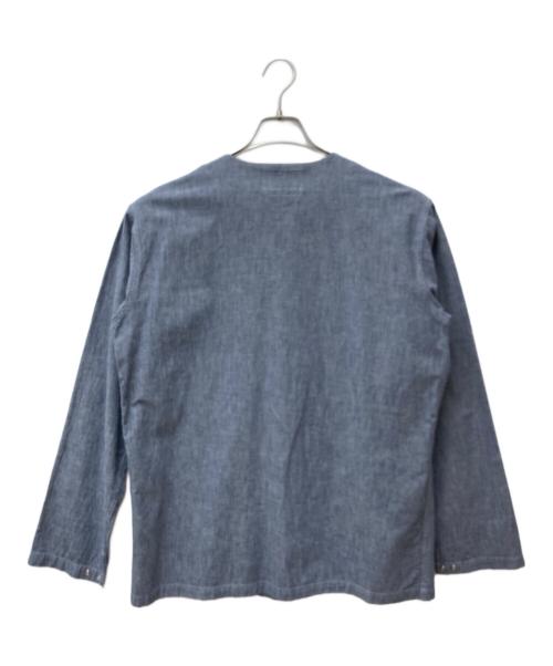 NIGEL CABOURN（ナイジェルケーボン）NIGEL CABOURN (ナイジェルケーボン) スリーピングシャツ　8036-13-10010 インディゴ サイズ:46の古着・服飾アイテム