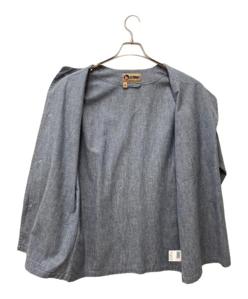 NIGEL CABOURN（ナイジェルケーボン）NIGEL CABOURN (ナイジェルケーボン) スリーピングシャツ　8036-13-10010 インディゴ サイズ:46の古着・服飾アイテム