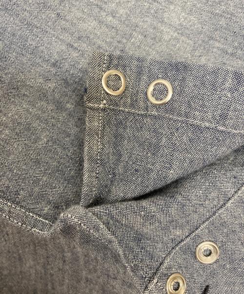 NIGEL CABOURN（ナイジェルケーボン）NIGEL CABOURN (ナイジェルケーボン) スリーピングシャツ　8036-13-10010 インディゴ サイズ:46の古着・服飾アイテム