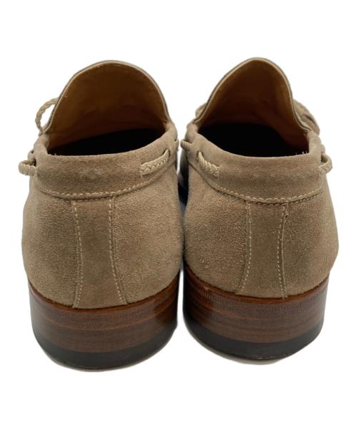 ENZO BONAFE（エンツォボナフェ）ENZO BONAFE (エンツォボナフェ) スウェードタッセルローファー ベージュ サイズ:5の古着・服飾アイテム