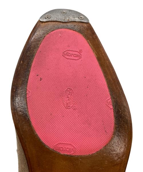 ENZO BONAFE（エンツォボナフェ）ENZO BONAFE (エンツォボナフェ) スウェードタッセルローファー ベージュ サイズ:5の古着・服飾アイテム