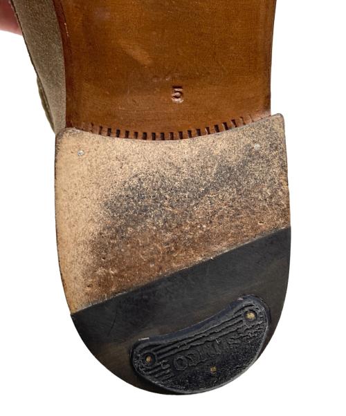 ENZO BONAFE（エンツォボナフェ）ENZO BONAFE (エンツォボナフェ) スウェードタッセルローファー ベージュ サイズ:5の古着・服飾アイテム