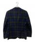 BURBERRY BLACK LABEL (バーバリーブラックレーベル) チェックウール3Bジャケット D1E32-809-28 ネイビー サイズ:M：7000円