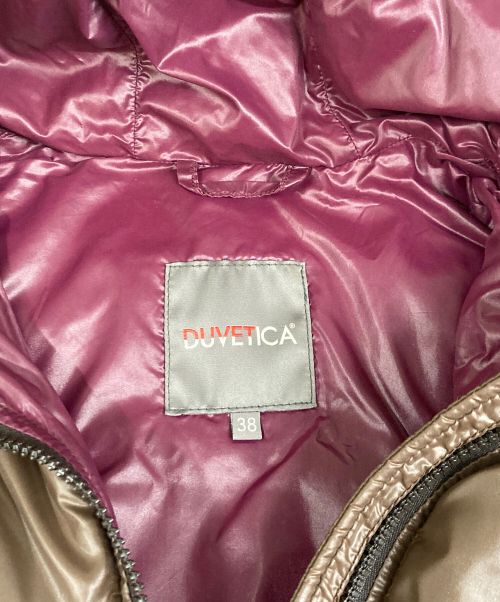 DUVETICA（デュベティカ）DUVETICA (デュベティカ) ダウンジャケット ブラウン サイズ:38の古着・服飾アイテム