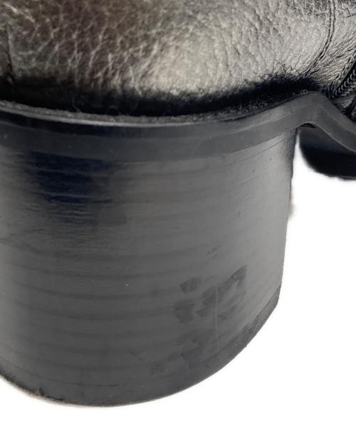 JIMMY CHOO（ジミーチュウ）JIMMY CHOO (ジミーチュウ) ジップアップショートブーツ シルバー サイズ:35の古着・服飾アイテム