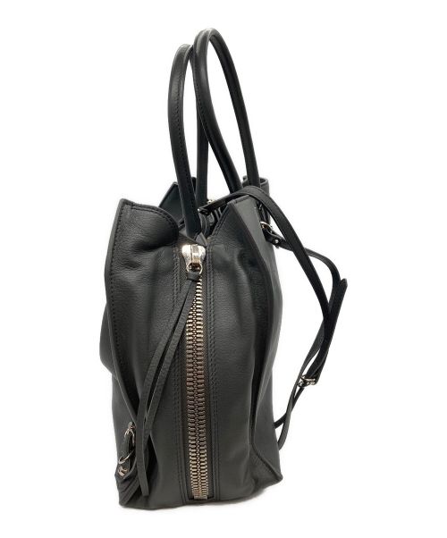 BALENCIAGA（バレンシアガ）BALENCIAGA (バレンシアガ) ペーパーB4 トートバッグ グレーの古着・服飾アイテム