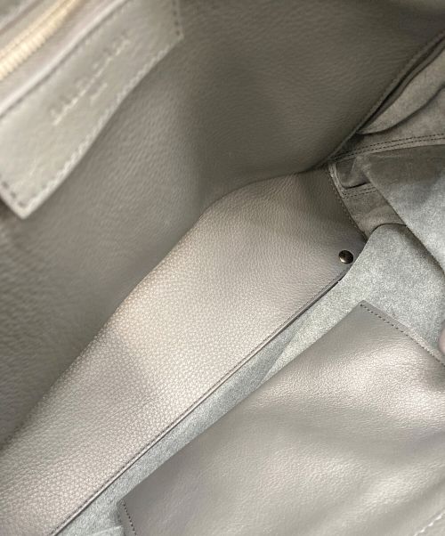 BALENCIAGA（バレンシアガ）BALENCIAGA (バレンシアガ) ペーパーB4 トートバッグ グレーの古着・服飾アイテム