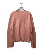 marimekkoマリメッコ）の古着「ジャガードニット」｜ピンク