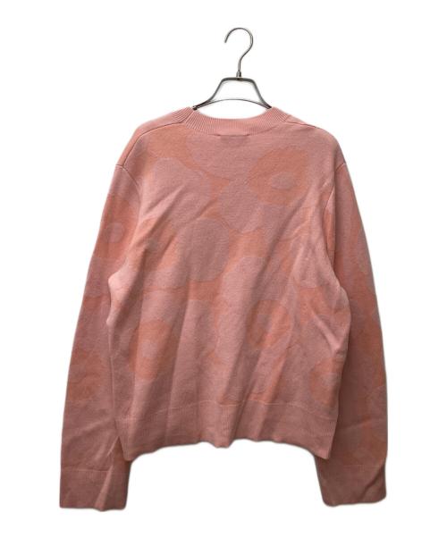 marimekko（マリメッコ）marimekko (マリメッコ) ジャガードニット ピンク サイズ:Mの古着・服飾アイテム