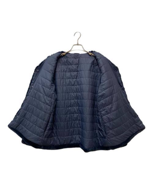 SOEJU（ソージュ）SOEJU (ソージュ) エコファーリバーシブルショートコート ネイビー サイズ:Freeの古着・服飾アイテム