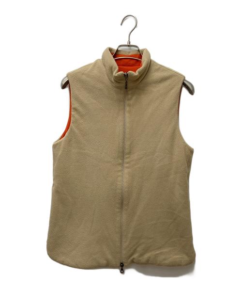 MONCLER（モンクレール）MONCLER (モンクレール) フリースベスト ベージュ サイズ:Mの古着・服飾アイテム