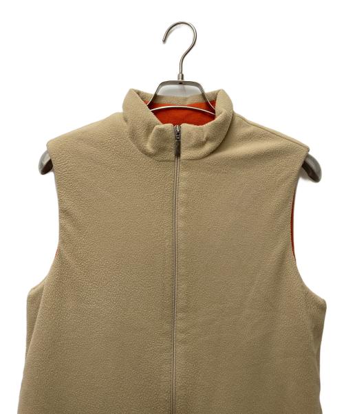 MONCLER（モンクレール）MONCLER (モンクレール) フリースベスト ベージュ サイズ:Mの古着・服飾アイテム