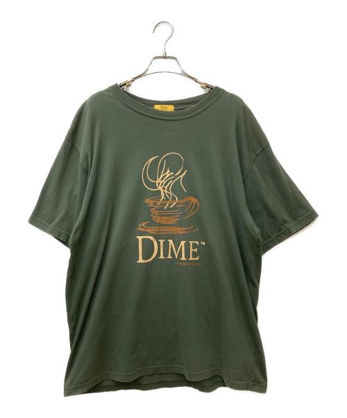 Dime（ダイム）Dime (ダイム) Tシャツ グリーン サイズ:EXTRA LARGEの古着・服飾アイテム