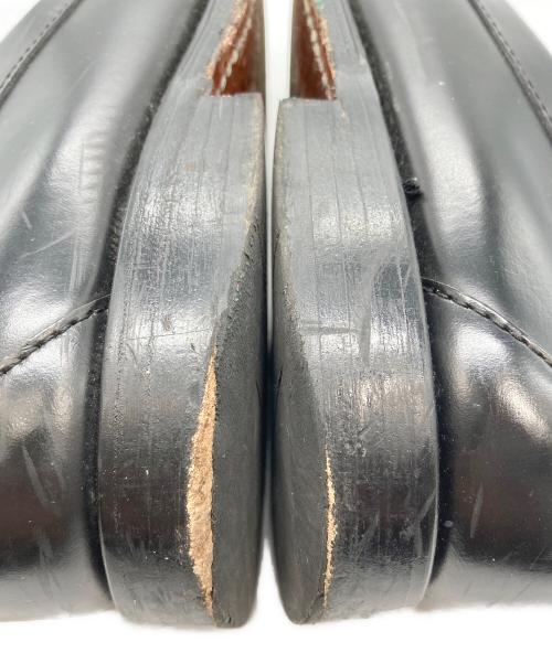 G.H.BASS&CO.（ジー・エイチ・バス・コー）G.H.BASS&CO. (ジー・エイチ・バス・コー) ZEBRA LARSONローファー BA11088 ブラック サイズ:44 1/2の古着・服飾アイテム