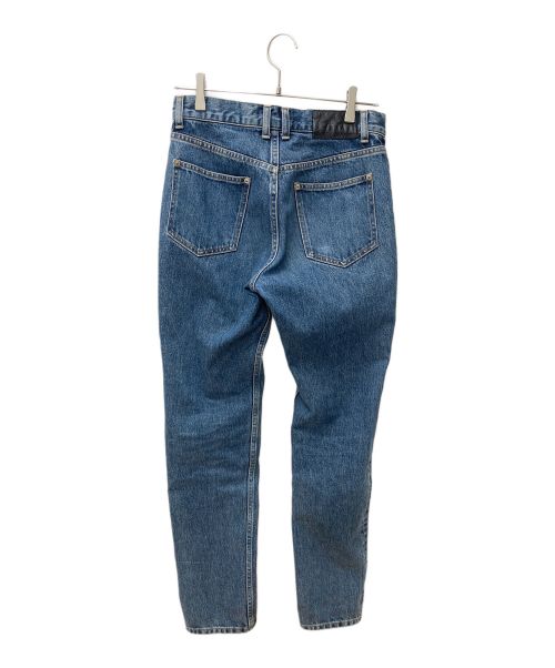 JOHN LAWRENCE SULLIVAN（ジョン ローレンス サリバン）JOHN LAWRENCE SULLIVAN (ジョン ローレンス サリバン) Washed Denim Zipped Pants インディゴ サイズ:Mの古着・服飾アイテム
