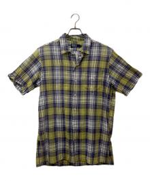POLO RALPH LAUREN（ポロ・ラルフローレン）の古着「オープンカラーチェックシャツ」｜イエロー