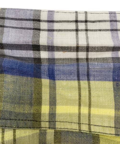 POLO RALPH LAUREN（ポロ・ラルフローレン）POLO RALPH LAUREN (ポロ・ラルフローレン) オープンカラーチェックシャツ イエロー サイズ:Lの古着・服飾アイテム