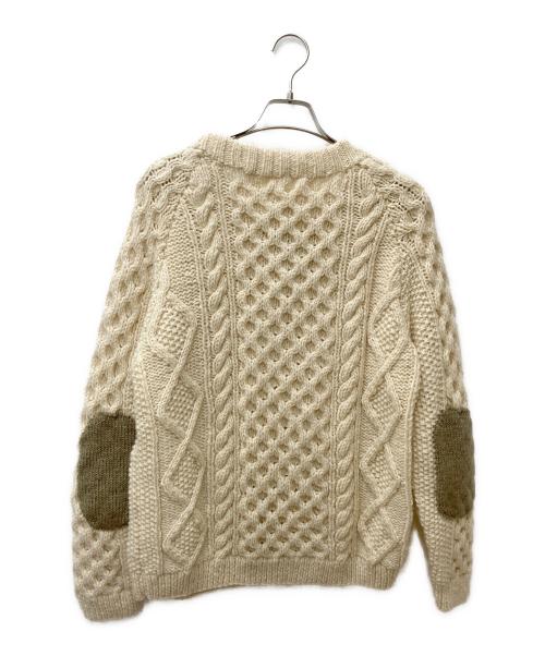 HIMALAYAN CLIMBERS HAND-KNIT（ヒマラヤンクライマーズハンドニット）HIMALAYAN CLIMBERS HAND-KNIT (ヒマラヤンクライマーズハンドニット) アランニット HCK-17F3 アイボリー サイズ:Mの古着・服飾アイテム