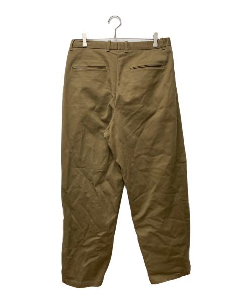 STEVEN ALAN（スティーブンアラン）STEVEN ALAN (スティーブンアラン) DRIL SUPER BAGGY TAPEREDII　8114-217-0336 ブラウン サイズ:Lの古着・服飾アイテム