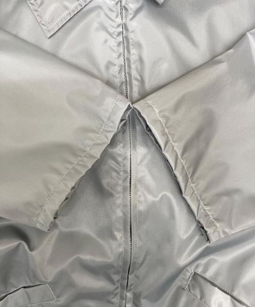 ANREALAGE（アンリアレイジ）ANREALAGE (アンリアレイジ) ZOOM NYLON BLOUZON B'2nd グレー サイズ:Sの古着・服飾アイテム