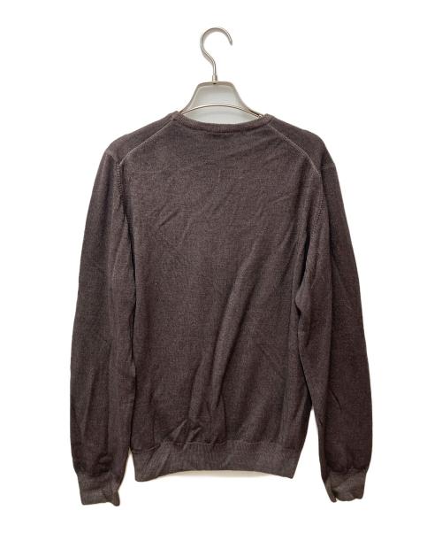 GRAN SASSO（グランサッソ）GRAN SASSO (グランサッソ) ウールニット ブラウン サイズ:50の古着・服飾アイテム