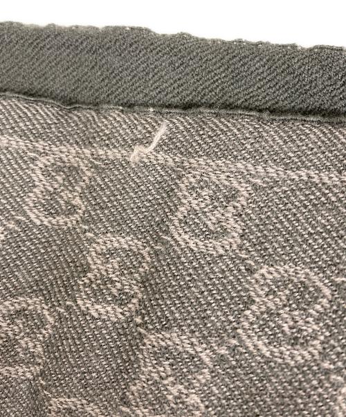 GUCCI（グッチ）GUCCI (グッチ) GGウールマフラー グリーンの古着・服飾アイテム