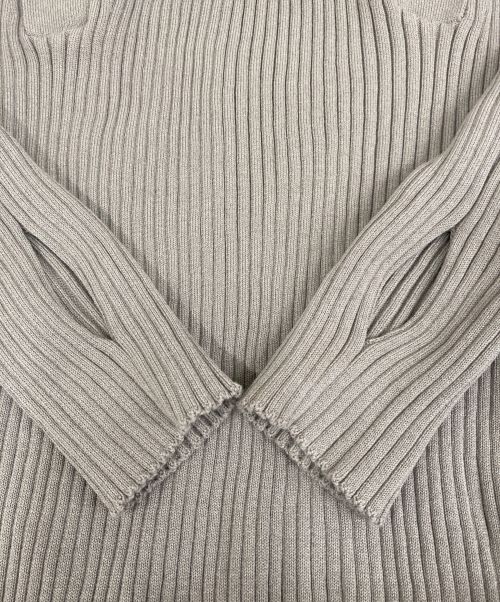 JOHN LAWRENCE SULLIVAN（ジョン ローレンス サリバン）JOHN LAWRENCE SULLIVAN (ジョン ローレンス サリバン) 肩ボタンニット ブラウン サイズ:Sの古着・服飾アイテム