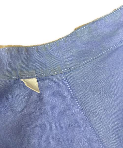 COMOLI（コモリ）COMOLI (コモリ) バンドカラーシャツ　T01-02002 ブルー サイズ:表記なしの古着・服飾アイテム