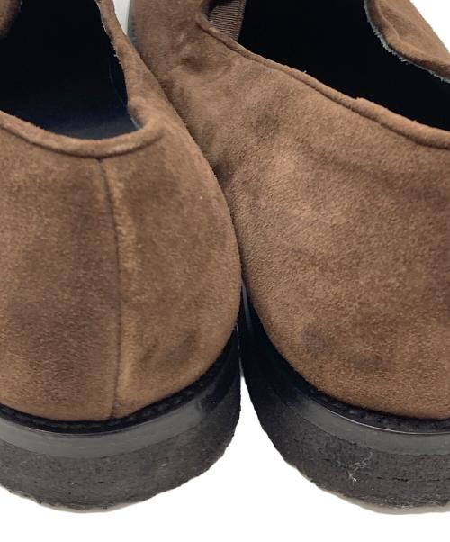 JACQUES SOLOVIERE（ジャック ソロヴィエール）JACQUES SOLOVIERE (ジャック ソロヴィエール) スウェードシューズ ブラウン サイズ:41の古着・服飾アイテム