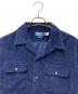 POLO RALPH LAUREN (ポロ・ラルフローレン) コーデュロイオープンカラーシャツ ネイビー サイズ:M：9000円