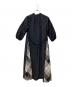 BLUE LABEL CRESTBRIDGE (ブルーレーベルクレストブリッジ) バイオエアフロークロスシャツワンピース ブラック サイズ:38：14000円