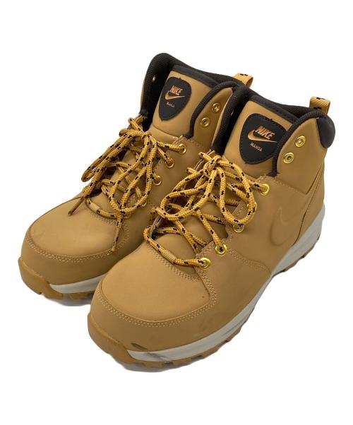 NIKE（ナイキ）NIKE (ナイキ) Manoa Leatherハイカットスニーカー 454350-700 ベージュ サイズ:26.5の古着・服飾アイテム
