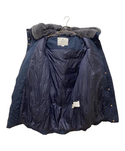 WOOLRICH（ウールリッチ）WOOLRICH (ウールリッチ) ファー付きダウンコート　WWCPS2869 ネイビー サイズ:Sの古着・服飾アイテム