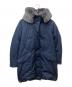 WOOLRICH（ウールリッチ）の古着「ファー付きダウンコート　WWCPS2869」｜ネイビー