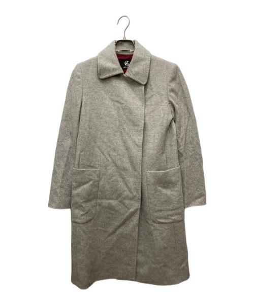 PAUL SMITH（ポールスミス）PAUL SMITH (ポールスミス) カシミヤ混コート SCPSHW0201 グレー サイズ:36の古着・服飾アイテム