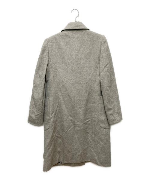 PAUL SMITH（ポールスミス）PAUL SMITH (ポールスミス) カシミヤ混コート SCPSHW0201 グレー サイズ:36の古着・服飾アイテム