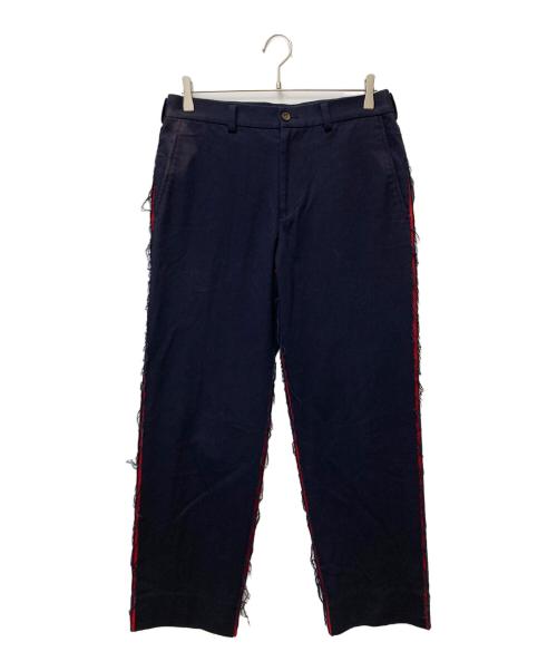 COMME des GARCONS HOMME（コムデギャルソン オム）COMME des GARCONS HOMME (コムデギャルソン オム) CutOffMeshHalfPants HJ-P046 ネイビー サイズ:Lの古着・服飾アイテム
