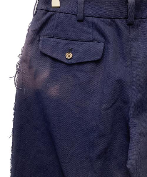 COMME des GARCONS HOMME（コムデギャルソン オム）COMME des GARCONS HOMME (コムデギャルソン オム) CutOffMeshHalfPants HJ-P046 ネイビー サイズ:Lの古着・服飾アイテム