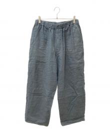Graphpaper（グラフペーパー）の古着「Viscose Ponte Track Pants　GM222-40077」｜グレー