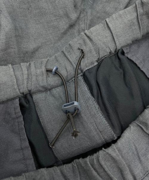 Graphpaper（グラフペーパー）Graphpaper (グラフペーパー) Viscose Ponte Track Pants　GM222-40077 グレー サイズ:2の古着・服飾アイテム