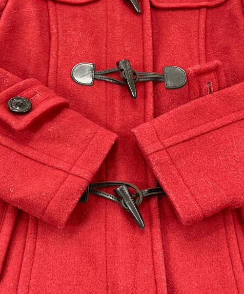 BLUE LABEL CRESTBRIDGE（ブルーレーベルクレストブリッジ）BLUE LABEL CRESTBRIDGE (ブルーレーベルクレストブリッジ) ダッフルコート 55B31-211-16 レッド サイズ:38の古着・服飾アイテム